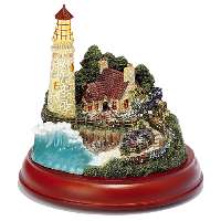 Thomas Kinkade Guiding Light Ornament