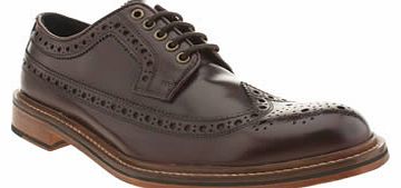 mens thomas partridge burgundy hilts shoes