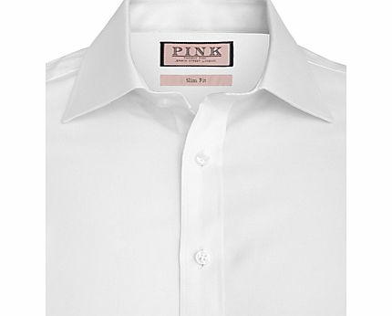 Thomas Pink Royal Oxford Slim Fit Double Cuff