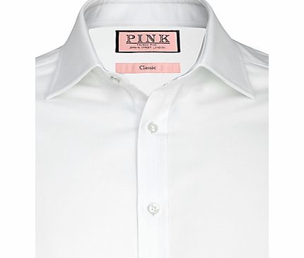 Thomas Pink XL Sleeves Plain Oxford Classic Fit