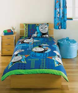 the Tank Engine Aboard Rotary Single Bed Duvet Set