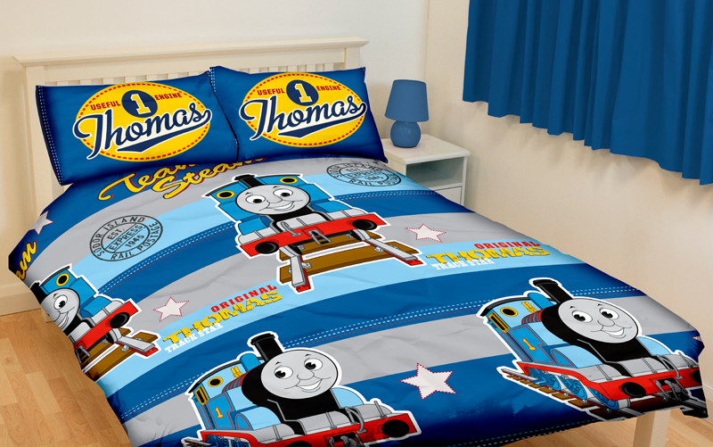 Thomas the Tank Engine Thomas and Friends Double Duvet Cover and 2