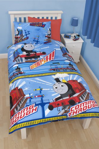 Thomas the Tank Engine Wheesh Single Duvet Cover