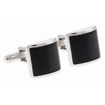 thompson Square Cufflinks - Black