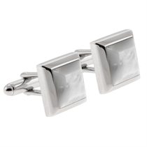 thompson Square Cufflinks - Clear