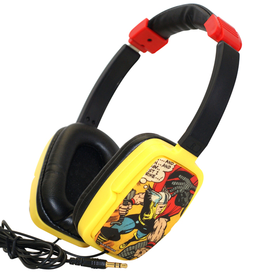 THOR Marvel Comics Headphones