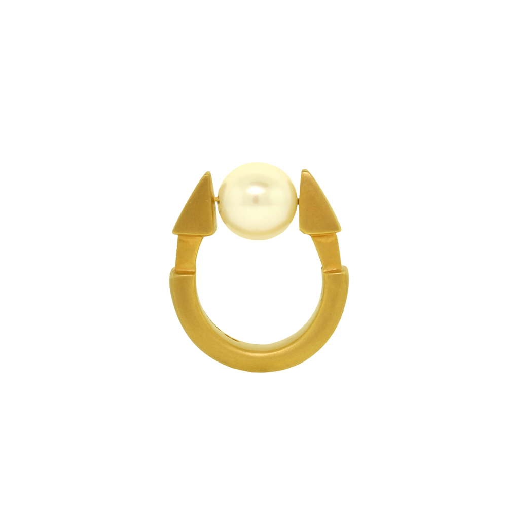 Thorn Ring - White Pearl