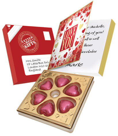 Letterbox Chocolates - Love You
