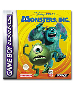 THQ Monsters Inc GBA