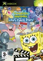 THQ Spongebob Squarepants Lights Camera PANTS Xbox