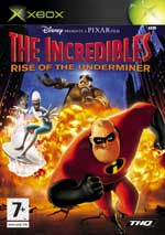 THQ The Incredibles Rise of the Underminer Xbox