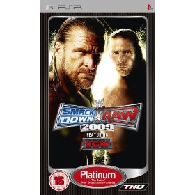 THQ WWE smackdown vs Raw 2009 Platinum PSP