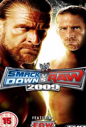 THQ WWE smackdown vs Raw 2009 PSP