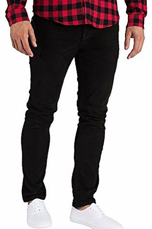Threadbare Jaws Mens Chino Pant Black Size 30