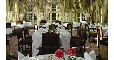 THREE Course Dinner for Two at Tylney Hall