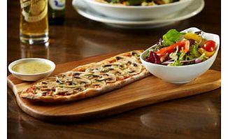 THREE Course Meal with Glass of Wine for Two at