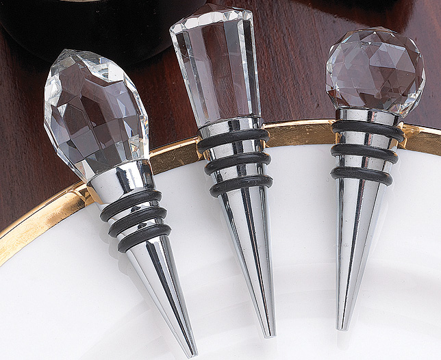 Three Crystal Stoppers - Half Price Offer