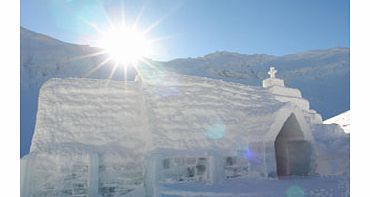 THREE Night Ice Hotel Adventure in Romania for Two