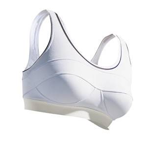 Thuasne Force 3 Sports Bra - With Top Strap White