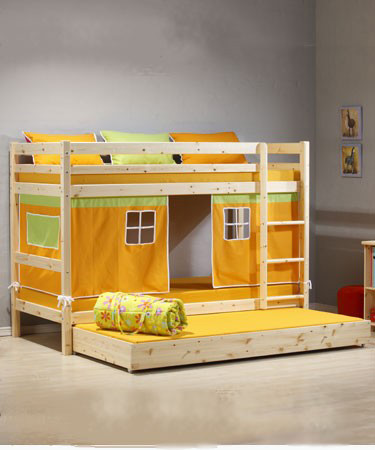 Thuka HIT Bunk Bed In Natural Pine Finish