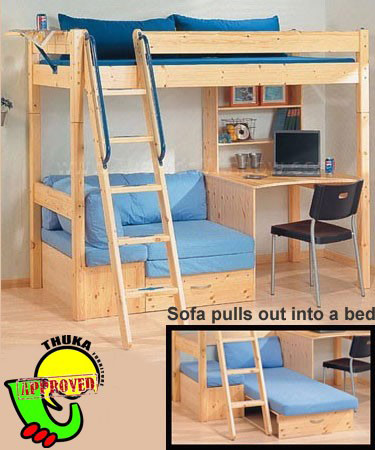 Loft  Prices on Loft Bed With Desk And Sofa Bed   Review  Compare Prices  Buy Online