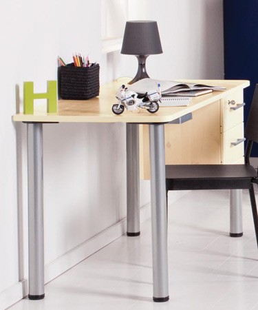 Thuka Trendy Natural Pine Desk with Drawers