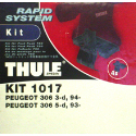 Thule Fitting Kit 1017