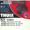 Thule Fitting Kit 1061