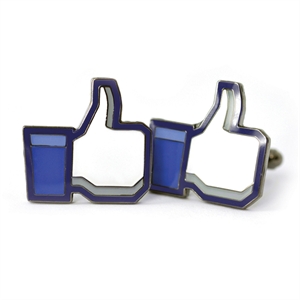 Thumbs Up - Pair of Likeable Cufflinks