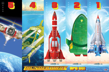 Thunderbirds 5 4 3 2 1 Poster