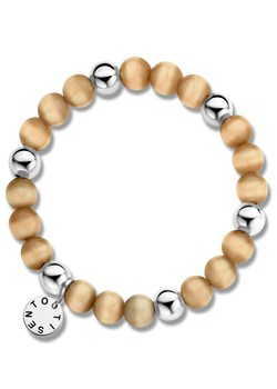 Ti Sento Silver and Cats Eye Stretch Bead