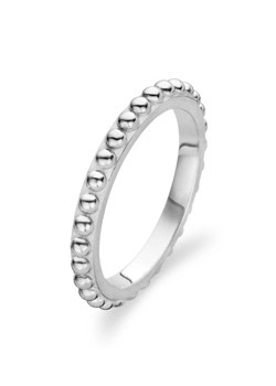 Silver Bobble Ring - Ring Size P.5 1814SI