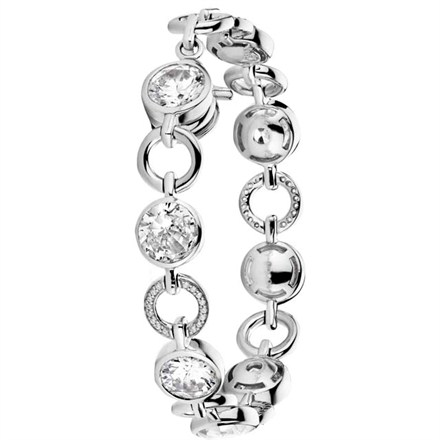 Ti Sento Silver Cubic Zirconia Bracelet 2649ZI