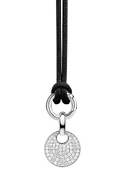 Ti Sento Silver Cubic Zirconia Pendant 6561ZI