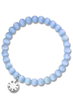 Ti Sento Small Blue Stretch Bead Bracelet 2670CB