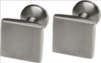 Ti2 Titanium Square Flat Titanium Cufflinks by Ti2