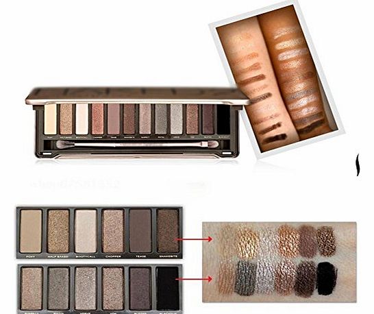 Tianhong 12-colors Women girls Makeup Eye Shadow Palette Naturals Nude Eye Shadow Make Up Set Nake