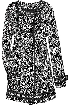 Tibi Geometric Circles coat