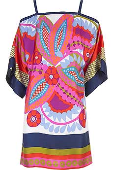 Tibi Palm Springs kimono tunic