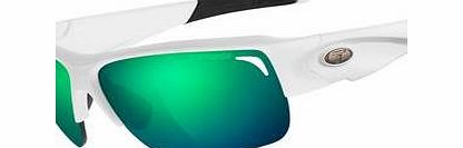 Tifosi Elder Matte White/green/red/clear Glasses