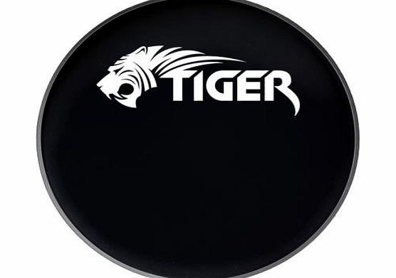 Tiger Music Tiger Black 22 Inch Bass Drum Head