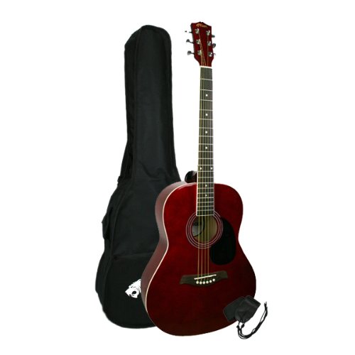 Tiger Music Tiger Red Acoustic Guitar Package