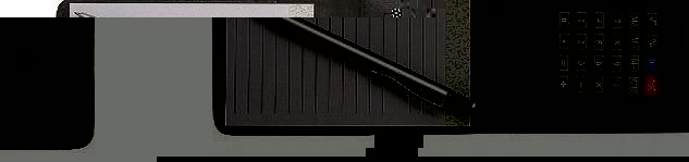 Tiger police style pocket notebook with pen and calculator