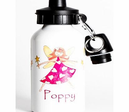 tigerlilyprints water bottle Water Bottle,Kids Drinks bottle,Personalised, Fairy Girl
