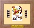 Tigger Movie (The) - Double Film Cell: 245mm x 305mm (approx) - beech effect frame with ivory mount