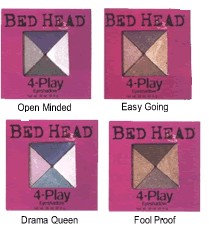 TIGI Bed Head Quad Eyeshadows 8g