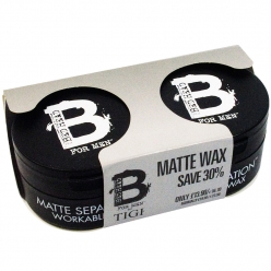 Tigi Bed Head TIGI B FOR MEN MATTE SEPARATION WAX TWIN PACK