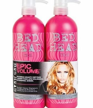 TIGI Styleshots by TIGI Bed Head Hair Care Epic Volume Tween Set - Shampoo 750ml 