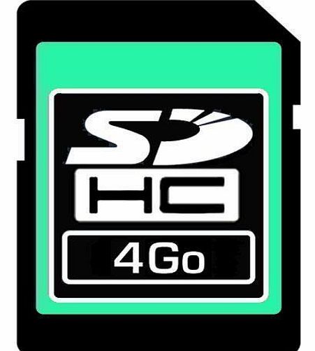 4 GB SDHC Memory Card