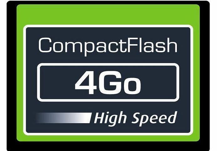 CompactFlash Memory Card - 4 GB - 100x